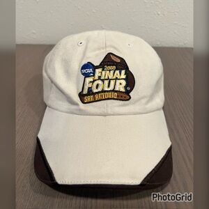 2008 SAN ANTONIO NCAA FINAL FOUR CBS BASKETBALL HAT